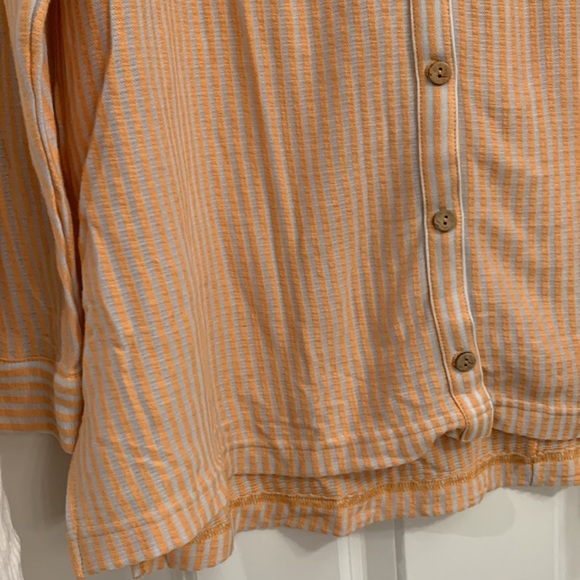 NWOT Free People Better Days Set - Oversized Button-Down Top & Pants Z456-3 - Picture 5 of 5